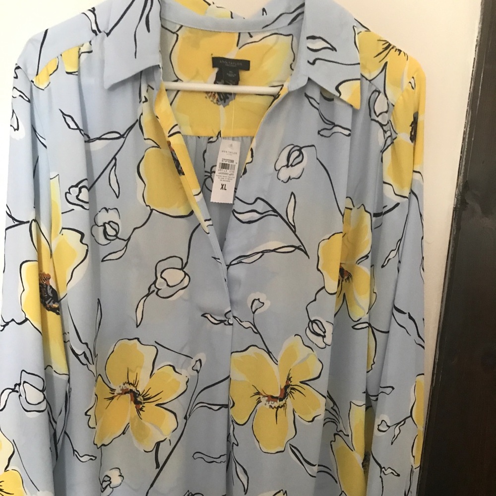 Ann Taylor Blouse sz XL